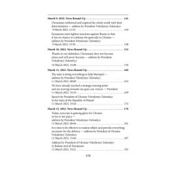  Ukraine aflame. War Chronicles. Month 1. Speeches and addresses by the President V. Zelenskyy  (9786175510490) -  5