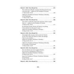  Ukraine aflame. War Chronicles. Month 1. Speeches and addresses by the President V. Zelenskyy  (9786175510490) -  7