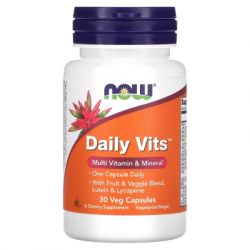 -  Now Foods    , Daily Vits, NOW Foods, 30  (NOW-03775)