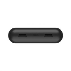   Belkin 20000mAh, USB-C, 2*USB-A, 3A, 6" USB-A to USB-C cable, Black (BPB012BTBK) -  4