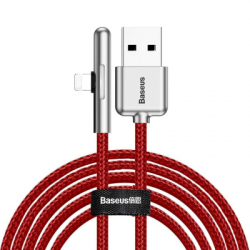   USB 3.1 AM to Lightning 2.0m CAL7C 1.5A 90 Red Baseus (CAL7C-B09)