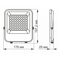  Videx LED PREMIUM VIDEX F2 30W 5000K (VL-F2-305G) -  2