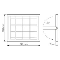  Videx LED 500Lm 5000K (VLE-FSO3-205) -  8