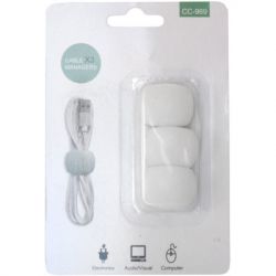    Extradigital CC-969 Cable Clips, White (KBC1809) -  5