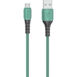   USB 2.0 AM to Micro 5P 1.0m PD-B51m Green Proda (PD-B51m-GR)