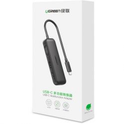  USB2.0 Type-C to VGA V1.2/HDMI V2.0b/DP V1.2a CM260 black Ugreen (60568) -  12