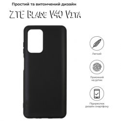     BeCover ZTE Blade V40 Vita Black (708654) -  4