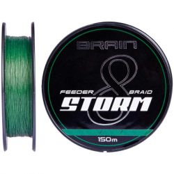  Brain Storm 8X 150m 0.10mm 13lb/5.9kg Green (1858.51.70)