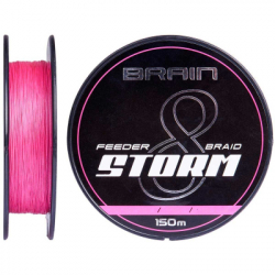  Brain fishing Storm 8X 150m 0.12mm 16lb/7.4kg Pink (1858.51.89)