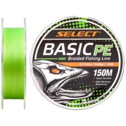  Select Basic PE 150m Light Green 0.14mm 15lb/6.8kg (1870.18.14)