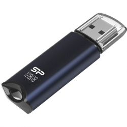 USB 3.2 Flash Drive 128 Gb SILICON POWER usb3.2 Marvel M02 Blue SP128GBUF3M02V1B -  2