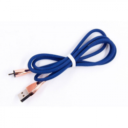   USB 2.0 AM to Micro 5P 1.5m blue Dengos (NTK-M-DL-SET-BLUE)