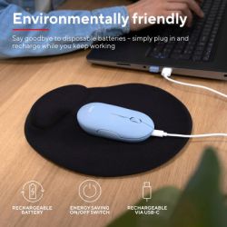  Trust Puck Wireless/Bluetooth Silent Blue (24126) -  11