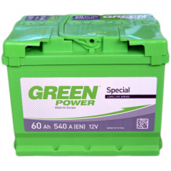   GREEN POWER Standart 60Ah (+/-) (540EN) (22359)