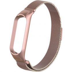     Armorstandart Milanese Magnetic Band 503  Xiaomi Mi Band 6/5 Rose Gold (ARM57183) -  2