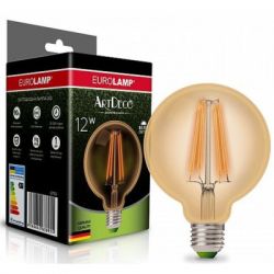  Eurolamp G95 12W E27 4000K (LED-G95-12274(Amber))