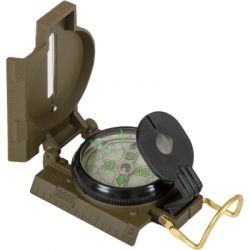  Highlander Heavy Duty Folding Compass Olive (COM005) (929611)
