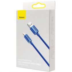   USB 2.0 AM to Lightning 1.2m 2.4A Blue Baseus (948086) -  2