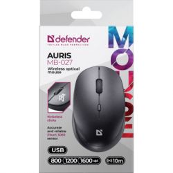  Defender Auris MB-027 Silent Wireless Black (52027) -  6