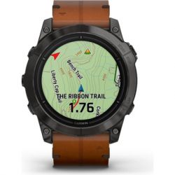 - Garmin EPIX PRO (g2), 51, Saph, CrbnGryDLC Ti, Chsnt Lthr, GPS (010-02804-30) -  4