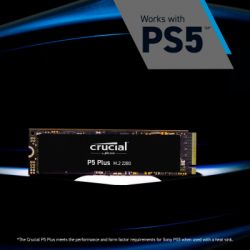 SSD  Crucial P5 Plus 2TB M.2 2280 (CT2000P5PSSD5) -  5