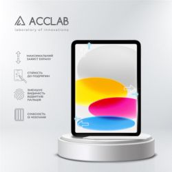   ACCLAB Full Glue Apple iPad 10.9 2022 (1283126575044) -  3