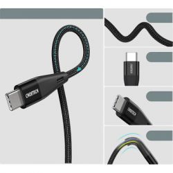   USB-C to USB-C 1.2m USB 2.0 60W Choetech (XCC-1003) -  3