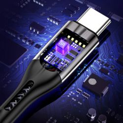   USB 2.0 AM to Type-C 1.2m 5A Choetech (AC0013) -  3