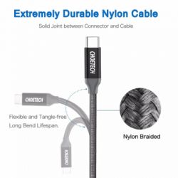   USB 3.0 AM to Type-C 1.0m 2.4A Choetech (AC0007) -  4