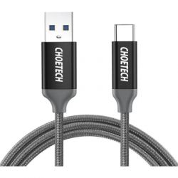   USB 3.0 AM to Type-C 1.0m 2.4A Choetech (AC0007)