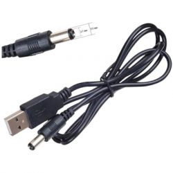   USB 2.0 AM to DC 5.5  2.1 mm 1.0m 5V to DC 5V Dynamode (DM-USB-DC-5.5x2.1mm) -  4