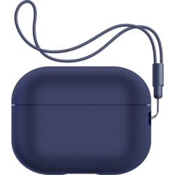    Armorstandart Silicone Case with straps  Apple Airpods Pro 2 Dark Blue (ARM68609) -  1