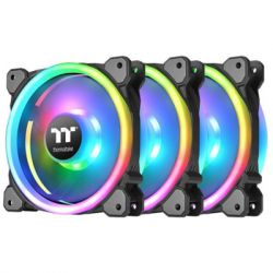    ThermalTake Riing Trio 12 RGB Radiator Fan TT Premium Edition (3-Fan Pack) (CL-F072-PL12SW-A)