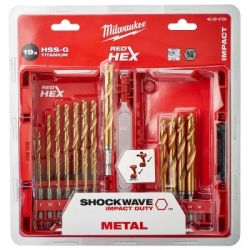   Milwaukee   RedHEX HSS-G TiN 19  (48894760) -  2