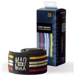    MadMax   Knee Wraps Black (MFA-292-U)