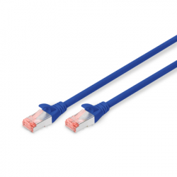 - 10, CAT 6 S-FTP, AWG 27/7, LSZH, blue Digitus (DK-1644-100/B)