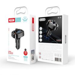 FM  XO XO-BCC03 Car Charger 18W Bluetooth+QC3.0 Quick Charger Black (XO-BCC03) -  4