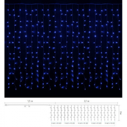 ó Delux Curtain  320LED 33  / IP20 (90017999) -  2