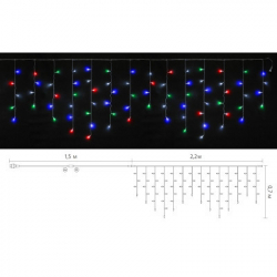  Delux ICICLE  75LED 20.7  / IP20 (90017985) -  3