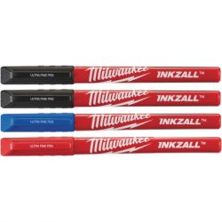   Milwaukee Fine Tip INKZALL , , , , 4 (48223165)