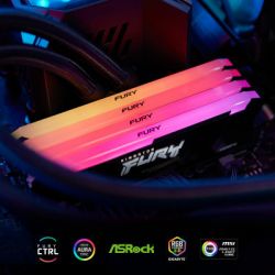  '  ' DDR4 32GB (2x16GB) 3733 MHz Beast Black RGB Kingston Fury (ex.HyperX) (KF437C19BB12AK2/32) -  9