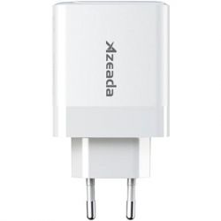   Proda AZEADA Seagulls AZ-19 GaN5 65W USB-A (QC4.0) USB-C (PD3.0) white (AZ-19-WH) -  4