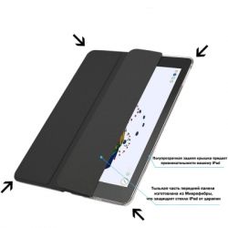    BeCover Tri Fold Hard Apple iPad 9.7 2017/2018 A1822/A1823/A1893/A19 (706863) -  2