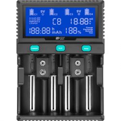     PowerPlant PP-A4 (Ni-MH,Cd,Li-ion,LiFePO4 / input AC 100V-240V DC 12V) (AA620173) -  1