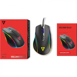  Modecom Veles Volcano RGB USB Black (M-MC-VELES-100) -  9