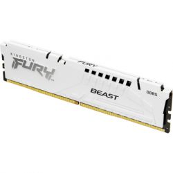     DDR5 16GB 5600 MHz FURY Beast White Kingston Fury (ex.HyperX) (KF556C40BW-16) -  2