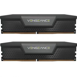     DDR5 64GB (2x32GB) 6400 MHz Vengeance Black Corsair (CMK64GX5M2B6400C32)