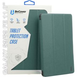    BeCover Smart Case Samsung Tab S9 (SM-X710/SM-X716)/S9 FE (SM-X510/SM-X516B) 11.0" Dark Green (710410)