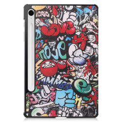    BeCover Smart Case Samsung Tab S9 (SM-X710/SM-X716)/S9 FE (SM-X510/SM-X516B) 11.0" Graffiti (710417) -  4