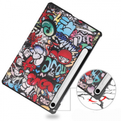    BeCover Smart Case Samsung Tab S9 (SM-X710/SM-X716)/S9 FE (SM-X510/SM-X516B) 11.0" Graffiti (710417) -  6